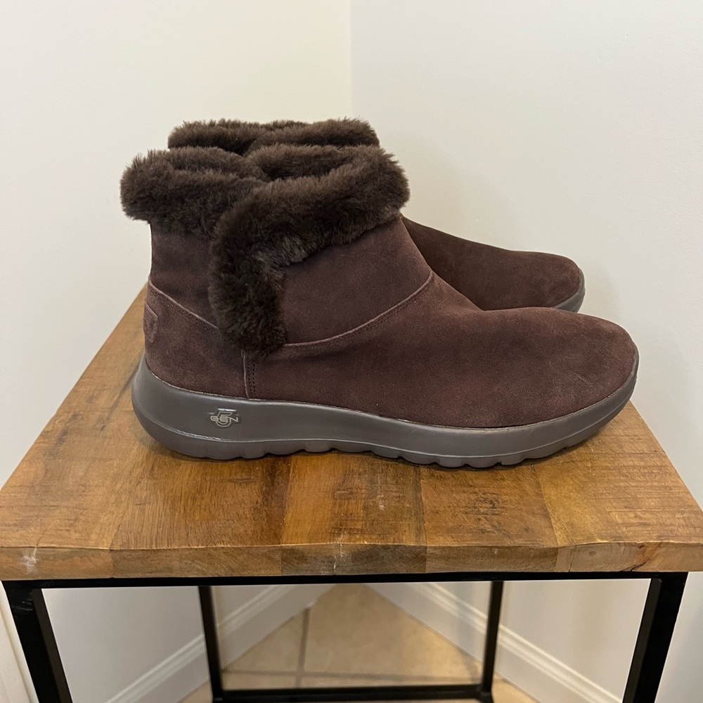 Skechers Brown Winter Boots
